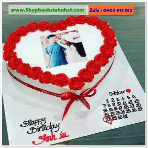 Bánh Sinh Nhật In Hình Ảnh - H722